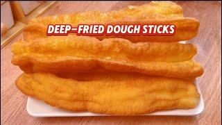 Deep-fried dough sticks #chinesefood #recipe #foodie #chinesecuisine #deliciousfood