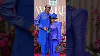 Snoop Dogg & Shante Shine in Royal Blue at BET Awards Ahead of Icon Honor.