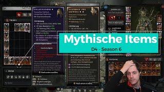 Diablo 4 - Mythische Items in Season 6: Warum sie ein großes Problem sind!