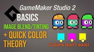 Image blending + cyan is a lie [Game Maker Studio 2 | Basics]