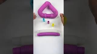 MINI Creation and Crunchy POP-ASMR #diy #oddasmr #satisfyingvideo #relaxing #creative #poptubesounds