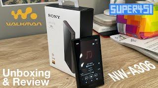 Sony Walkman NW-A306 Unboxing & Review