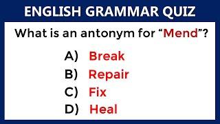 Antonyms Quiz: CAN YOU SCORE 40/40? #challenge 21