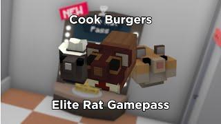 Cook Burgers NEW Elite Rat Pass Showcase | Is it worth buying? (Cook Burgers)