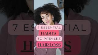 7 Essential habits to prevent hair loss | Dr.Ayurveda #haircare