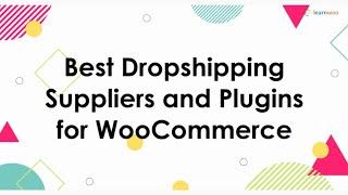 Best Dropshipping Suppliers and Plugins for WooCommerce