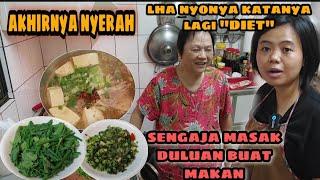 MAJIKAN NYERAH ⁉️ sengaja masak duluan untuk makan || masak menu keseharian untuk majikan taiwan