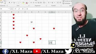 How to make a heart emoji in MS Excel