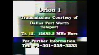 Orion 1 Atlantic Satellite Werbevideo (1994/95)