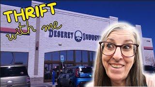 What I Found at Deseret Industries Will Surprise You!  Thrift With Me!