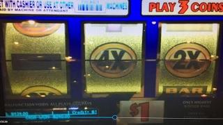 Akafuji Slot Live Play 2x3x4x5x Gold Dollar Slot Machine Max bet $3 and Penny Slot Konami, Barona