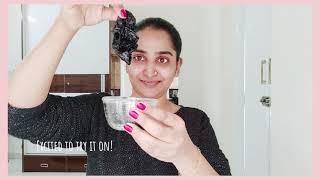 Compressed Charcoal Sheet Mask by Ximi Vogue | DIY Live Demo | Your Happy Stop