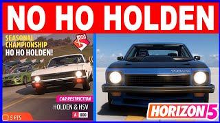 Forza Horizon 5 NO HO HOLDEN Seasonal Championship - Car Restriction Holden & HSV A-800