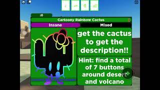 How to get (INSANE) Cartoony Rainbow Cactus!🟨🟢🟪⬛️