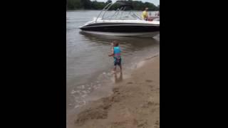 Javie Lents Jr. boating 2016