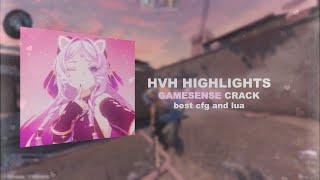 gamesense crack hvh highlights | free config for GS | best aa | ephoria lua unhittable