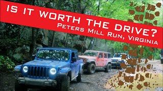 Is it worth the drive? Peters Mill Run, VA Jeep Badge of Honor