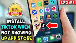 How to install TikTok on iphone | How to Reinstall TikTok on iPhone After U.S. Ban (100% with proof)