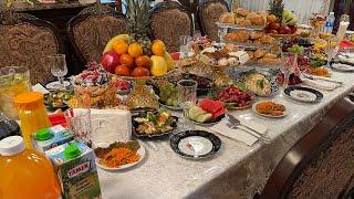 Дастурхон Безатиш & Праздничный Стол & Festive Table & Yangi yil dasturxon bezatish