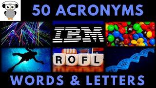 Acronym Quiz Trivia | 50 Acronyms | Do You Know | Virtual Pub Quiz