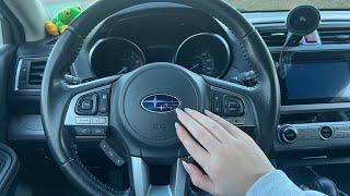 asmr | tour of my new subaru outback ! 🩵 (lofi car asmr)