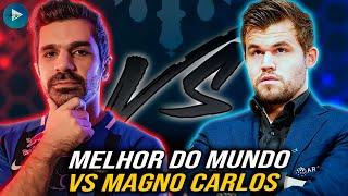 GM Krikor enfrenta MAGNUS CARLSEN pela PRIMEIRA VEZ ONLINE!!!!