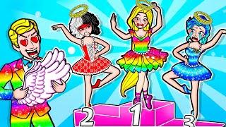[paper doll] Which ANGEL Owns the MAGICAL WINGS?  | Paper Dolls Dress Up
