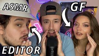 ASMR with GF and Editor | Corey ASMR | Fast, Slow, Random ASMR