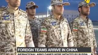 Foreign teams arrive in northwest China for army games