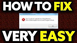 How To Fix Minecraft Error Could Not Create Java Virtual Machine Tlauncher