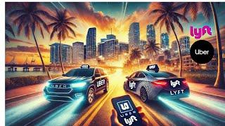 Работа в такси Miami Uber & Lyft | Трудности с Заказами и Как Выжить | Смена 15 часов