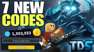 *NEW UPDATE* ROBLOX TOWER DEFENSE SIMULATOR CODES 2024 AUGUST | TDS CODES | TDS CODE