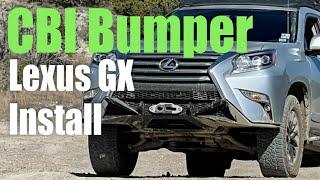 CBI Lexus GX 460 Covert Bumper and Winch Installation Video - Lexus GX Overland Build