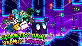 !!!30 YOUTUBERS JUGANDO GEOMETRY DASH!!! | Geometry Dash 2.2