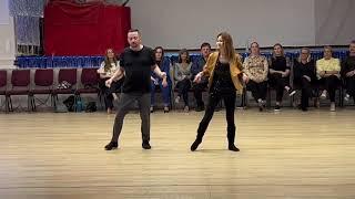 Irish Boots Line Dance by Ivonne Verhagen, Kate Sala, Jef Camps & Roy Verdonk Demo @ Pers 22