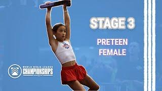 PRETEEN FEMALE | STAGE 3 | SEASON X | 2025 World Ninja League Championships