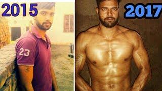 Rahul Singh Body  Transformation 2015 --2017