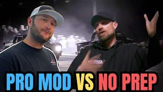 Crazy Plan: Pro Mod vs No Prep for $100,000 Prize | Street Outlaws