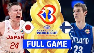 Japan v Finland | Full Basketball Game | FIBA Basketball World Cup 2023