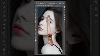 How to add realistic tear easily in realistic way In Photoshop Tutorial #shorts #photoshop_tutorial