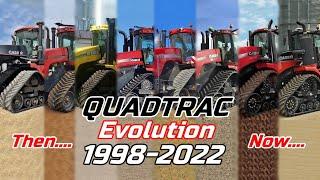 Case Quadtrac series EVOLUTION from 1998 to 2022 [Every largest model of each year]