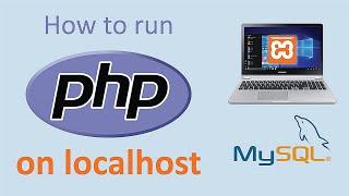 How to run php file on localhost