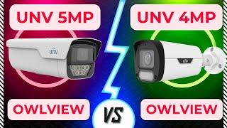 UNV 5MP Owl view ColorHunter Wise-ISP Warm Light Bullet Network Camera Review | IPC245LP-ADF40KC-WP