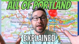 Where Should You Live In Portland Oregon? [Portland Map Explained]