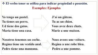 El verbo Haber y Tener en francés