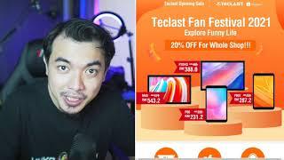 Cheapest Gaming Tablet 2021 | Teclast promo M40 RM500?? Genshin Impact HD