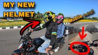 എന്റെ പുതിയ HELMET || കന്യാകുമാരി trip|| mobile കളഞ്ഞു പോയി ||