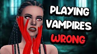 Making Sims 4 Vampires the Way They're MEANT To Be