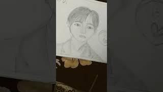 bts V (kim teahyung) sketch