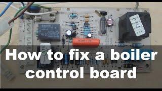 How to fix a boiler control board – Ask A Builder